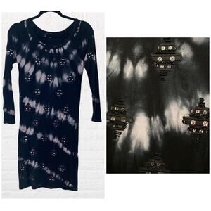 Joe’s Jeans tie dye beaded fitted dress